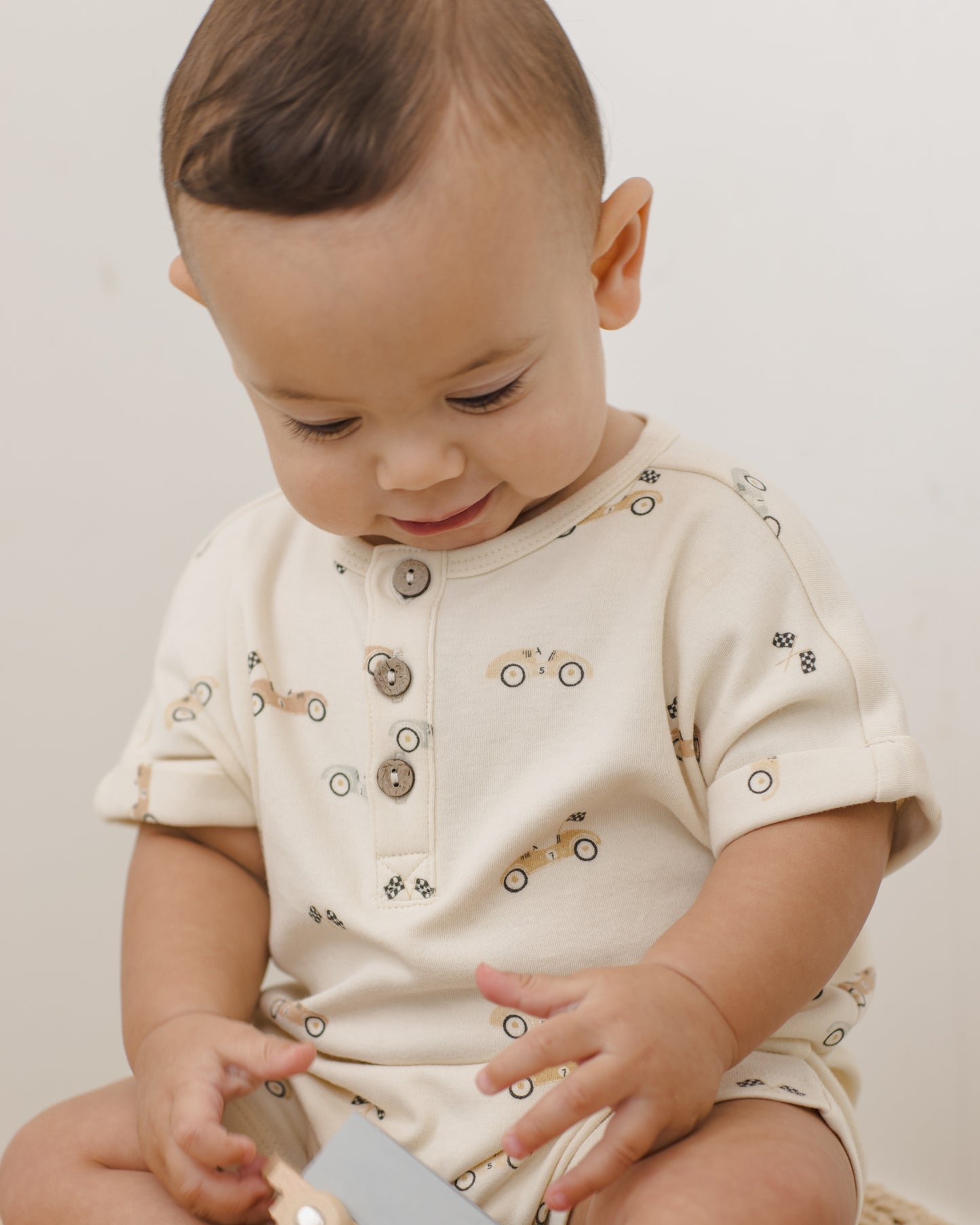 SHORT SLEEVE ONE-PIECE || RACE CAR