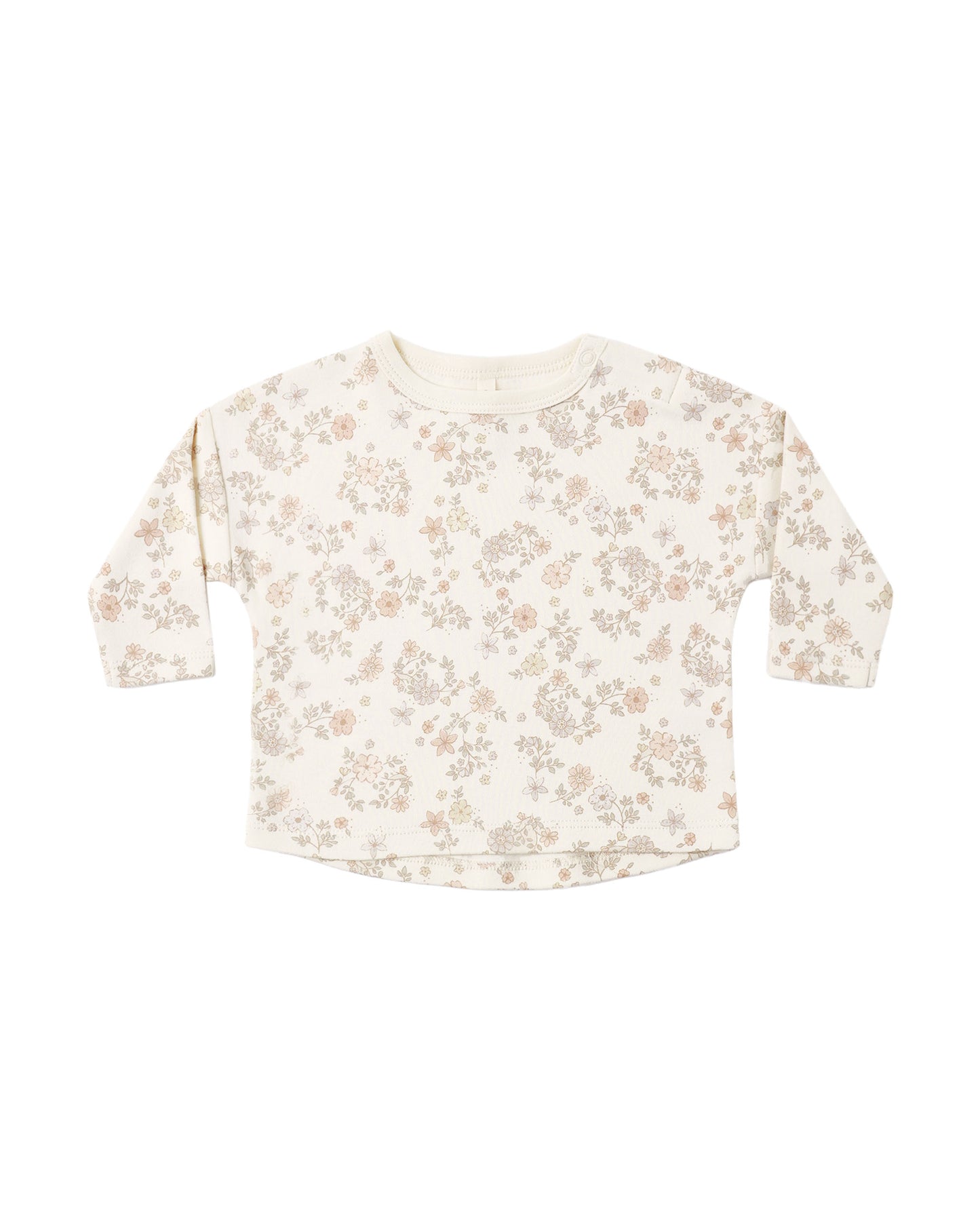 LONG SLEEVE TEE || FLORAL VINE