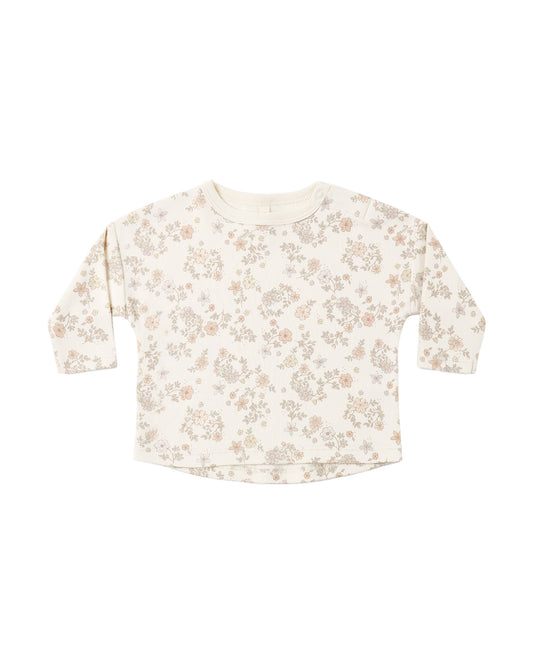 LONG SLEEVE TEE || FLORAL VINE
