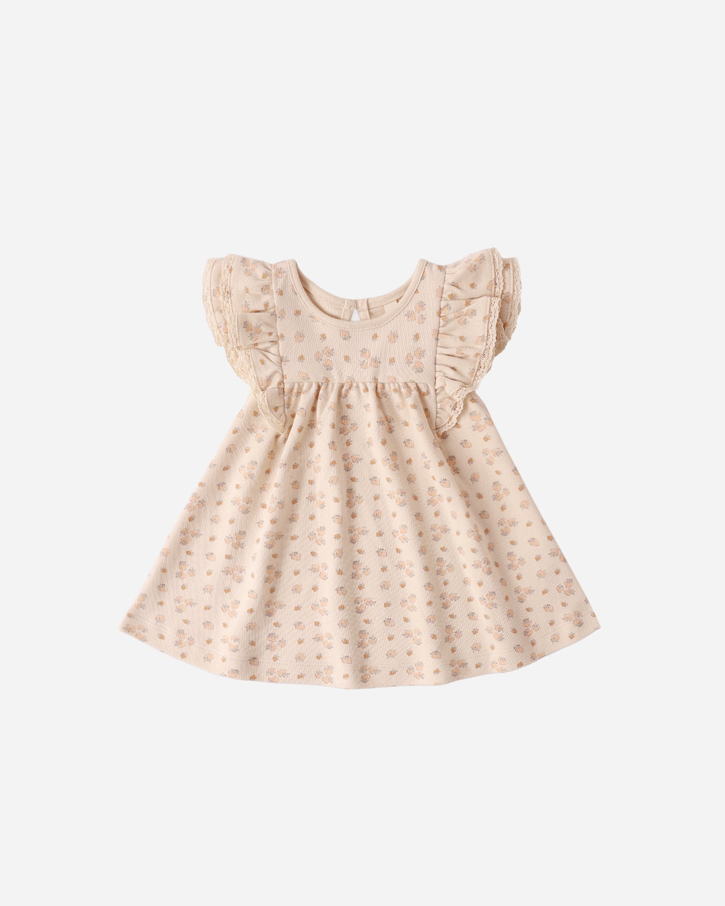 FLUTTER DRESS || STRAWBERRIES