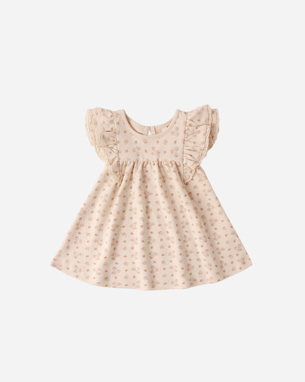 FLUTTER DRESS || STRAWBERRIES