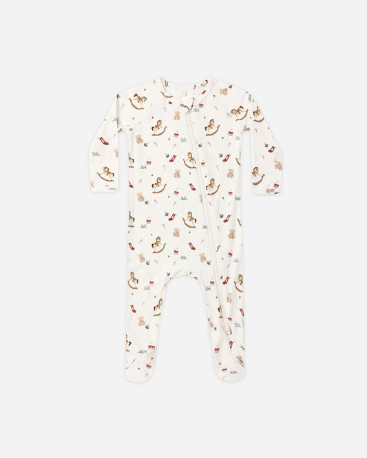 BAMBOO ZIP FOOTIE || TOY CHEST