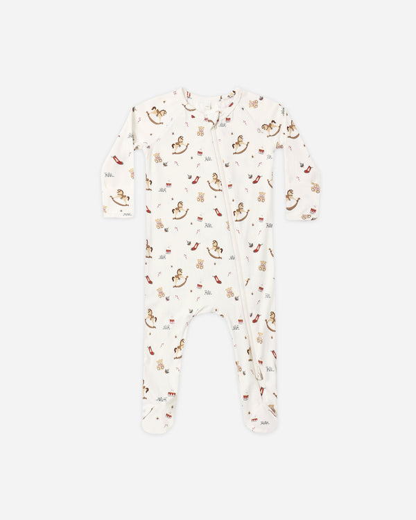 BAMBOO ZIP FOOTIE || TOY CHEST