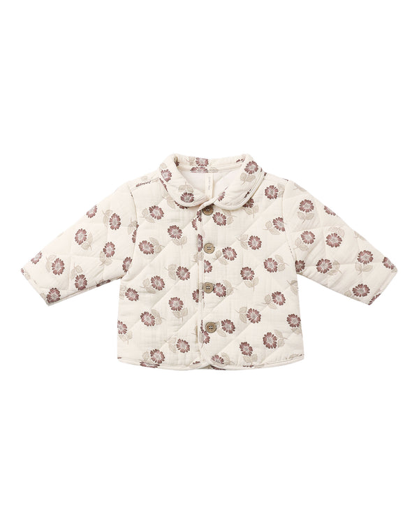 QUILTED JACKET || FALL FLORAL