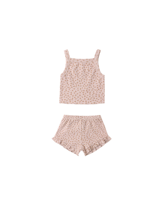 EVIE TANK + SHORTIE SET || POSY