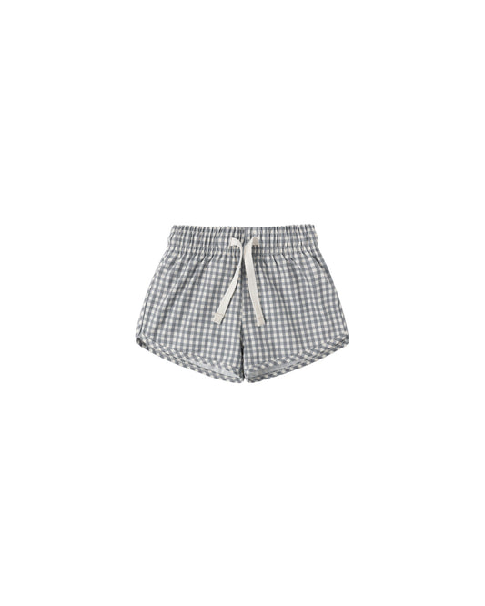 BOYS SWIM SHORT || OCEAN GINGHAM