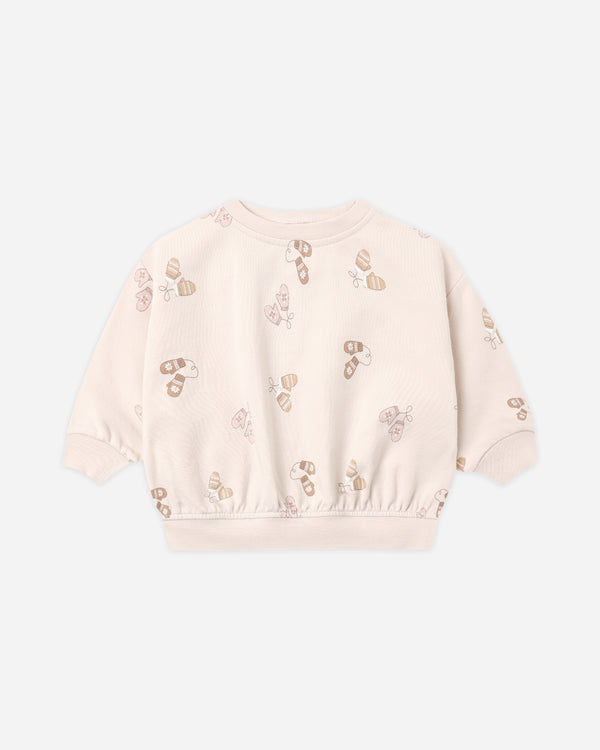 RELAXED FLEECE SET || MITTENS