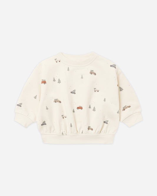 RELAXED FLEECE SET || HOLIDAY DRIVE