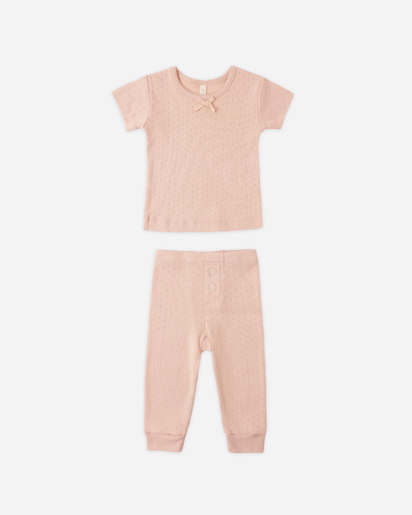 POINTELLE TEE + LEGGING || MELON