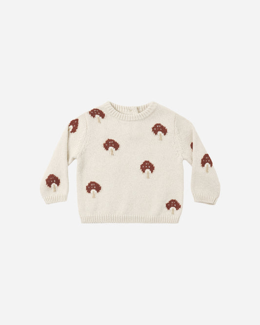 REX SWEATER || MUSHROOM