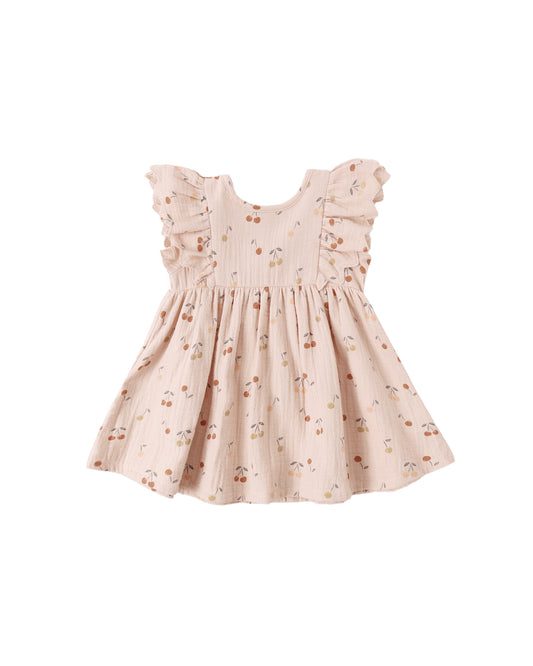 ALINA DRESS || CHERRIES