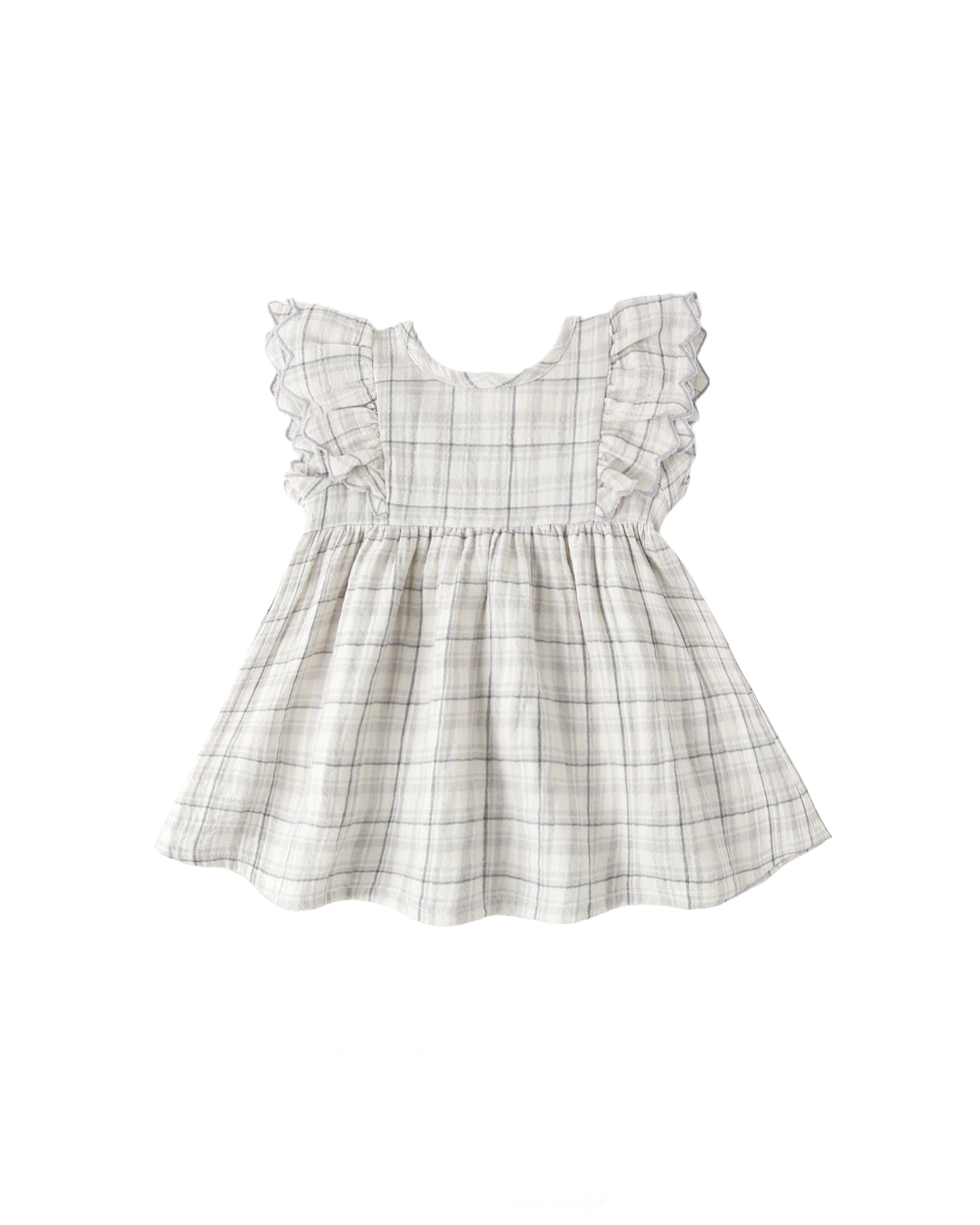 ALINA DRESS || BLUE PLAID