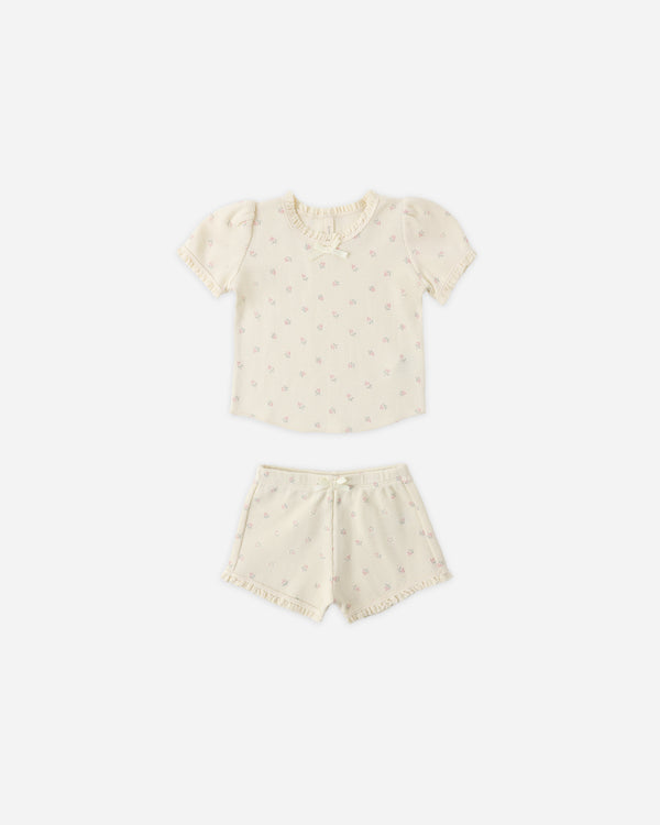 RUBY SET || MAUVE DITSY