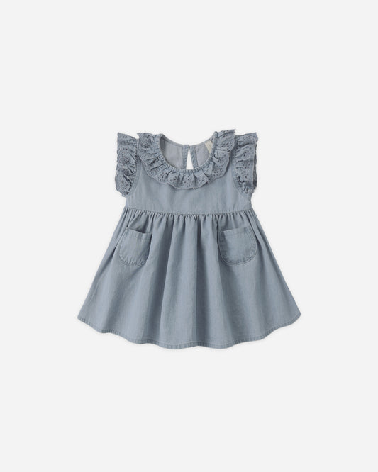 SOPHIE DRESS || CHAMBRAY