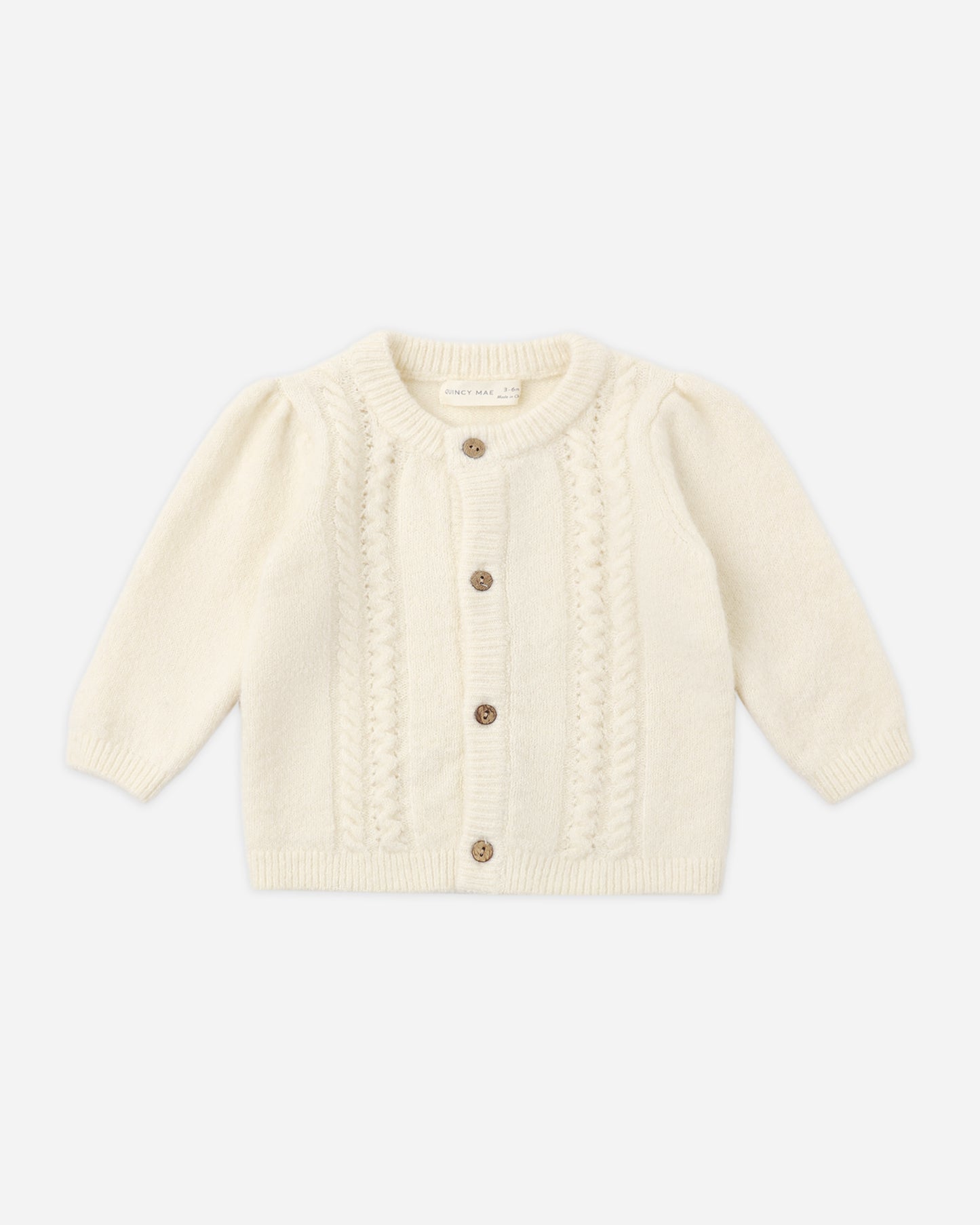 HOLLY CARDIGAN || NATURAL