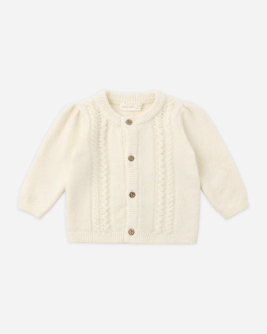 HOLLY CARDIGAN || NATURAL