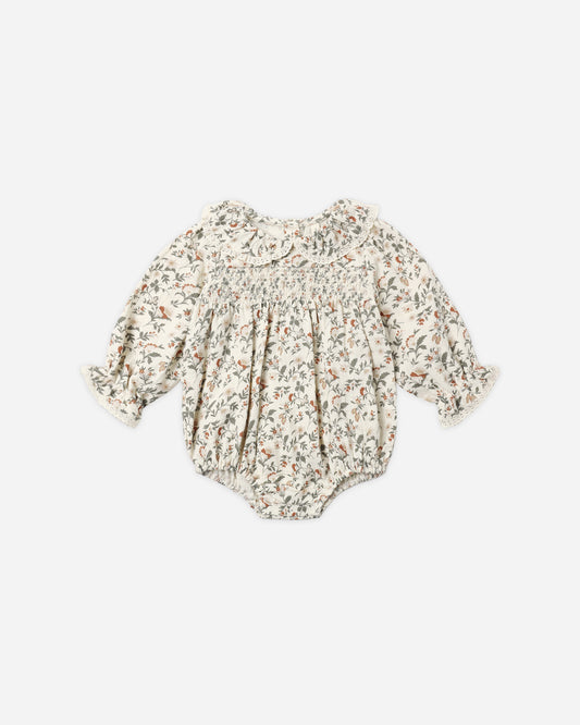 CALLIE ROMPER || HOLIDAY FLORAL