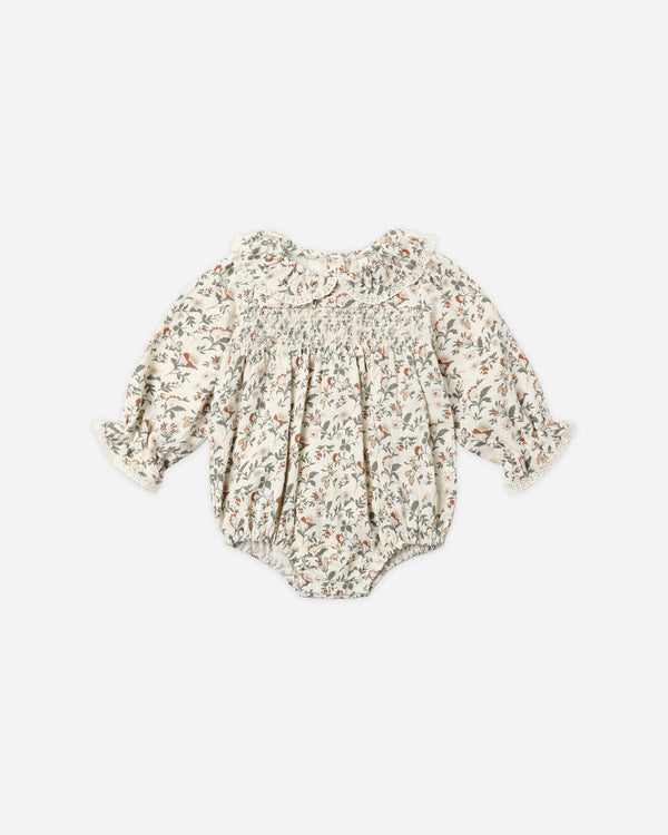 CALLIE ROMPER || HOLIDAY FLORAL