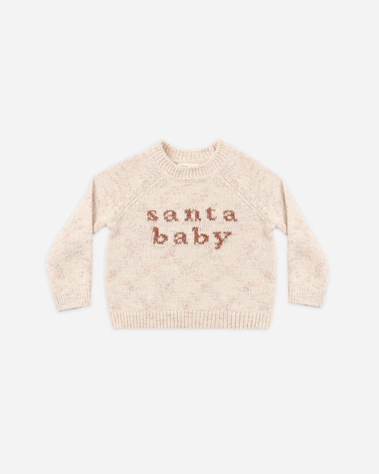 KNIT SWEATER || SANTA BABY