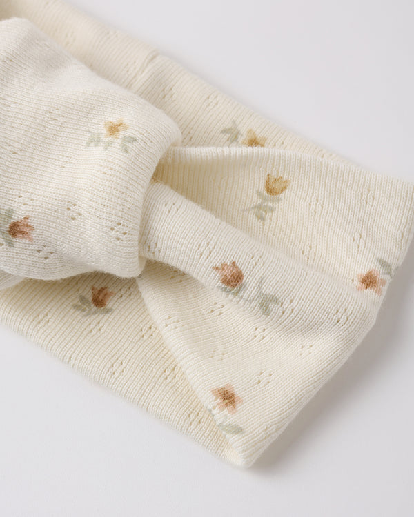 POINTELLE KNOTTED HEADBAND || PETIT FLEUR