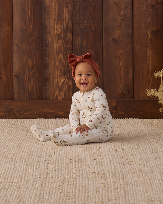 BAMBOO ZIP FOOTIE || TOY CHEST