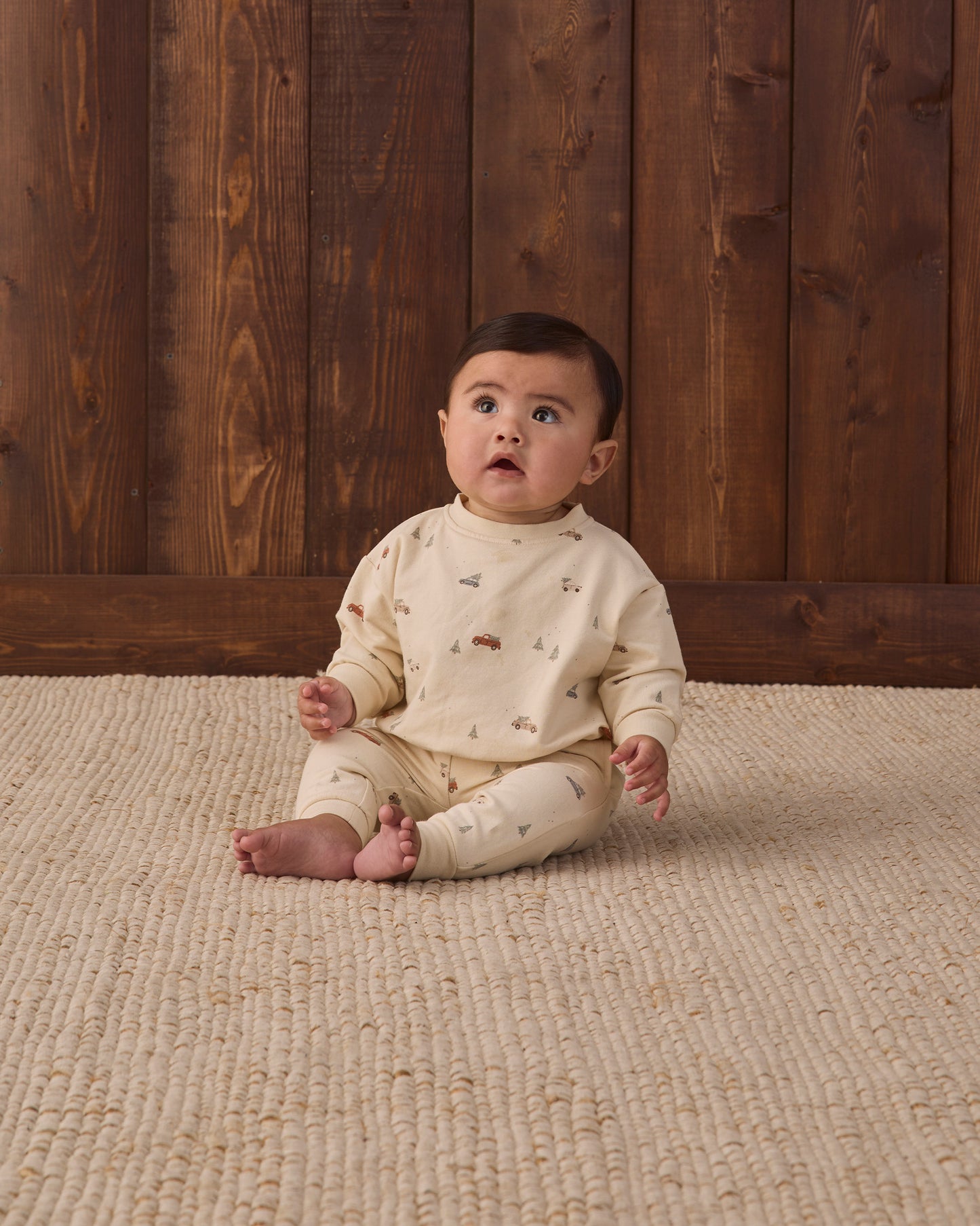 RELAXED FLEECE SET || HOLIDAY DRIVE