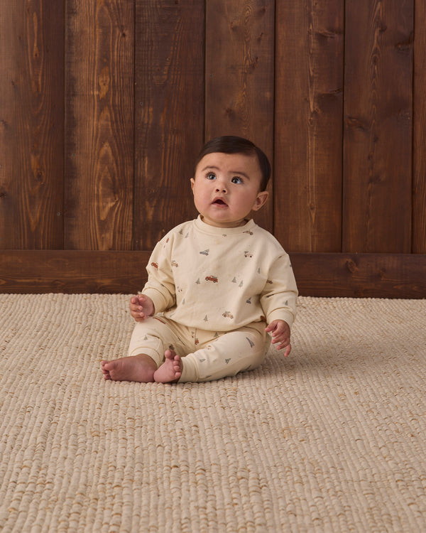RELAXED FLEECE SET || HOLIDAY DRIVE