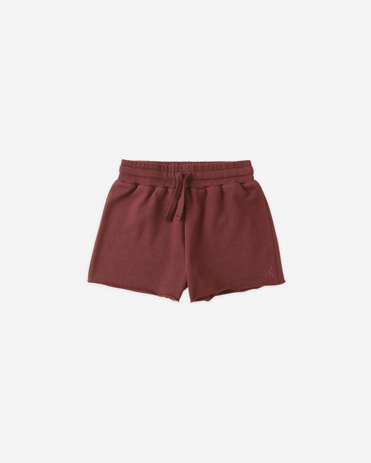 SWEATSHORT || BURGUNDY