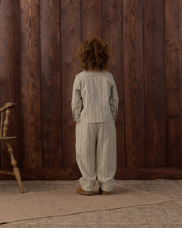 PALMER PANT || SAGE PINSTRIPE