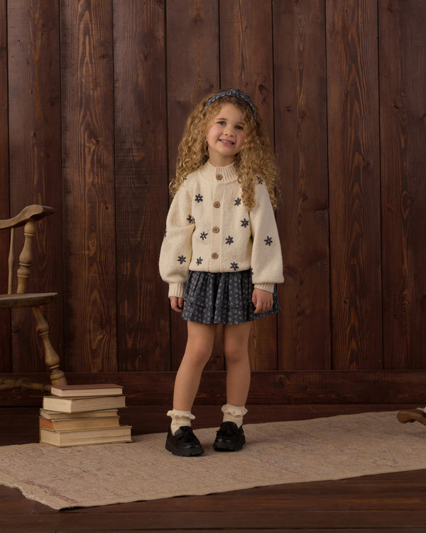TULIP CARDIGAN || MIDNIGHT DAISY
