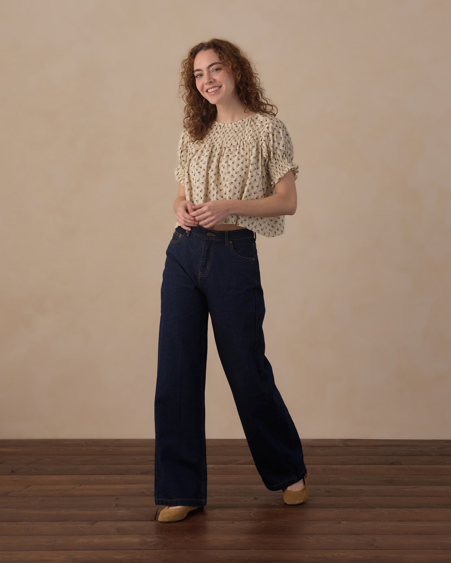 WOMEN'S COLETTE TOP || VINTAGE FLEUR