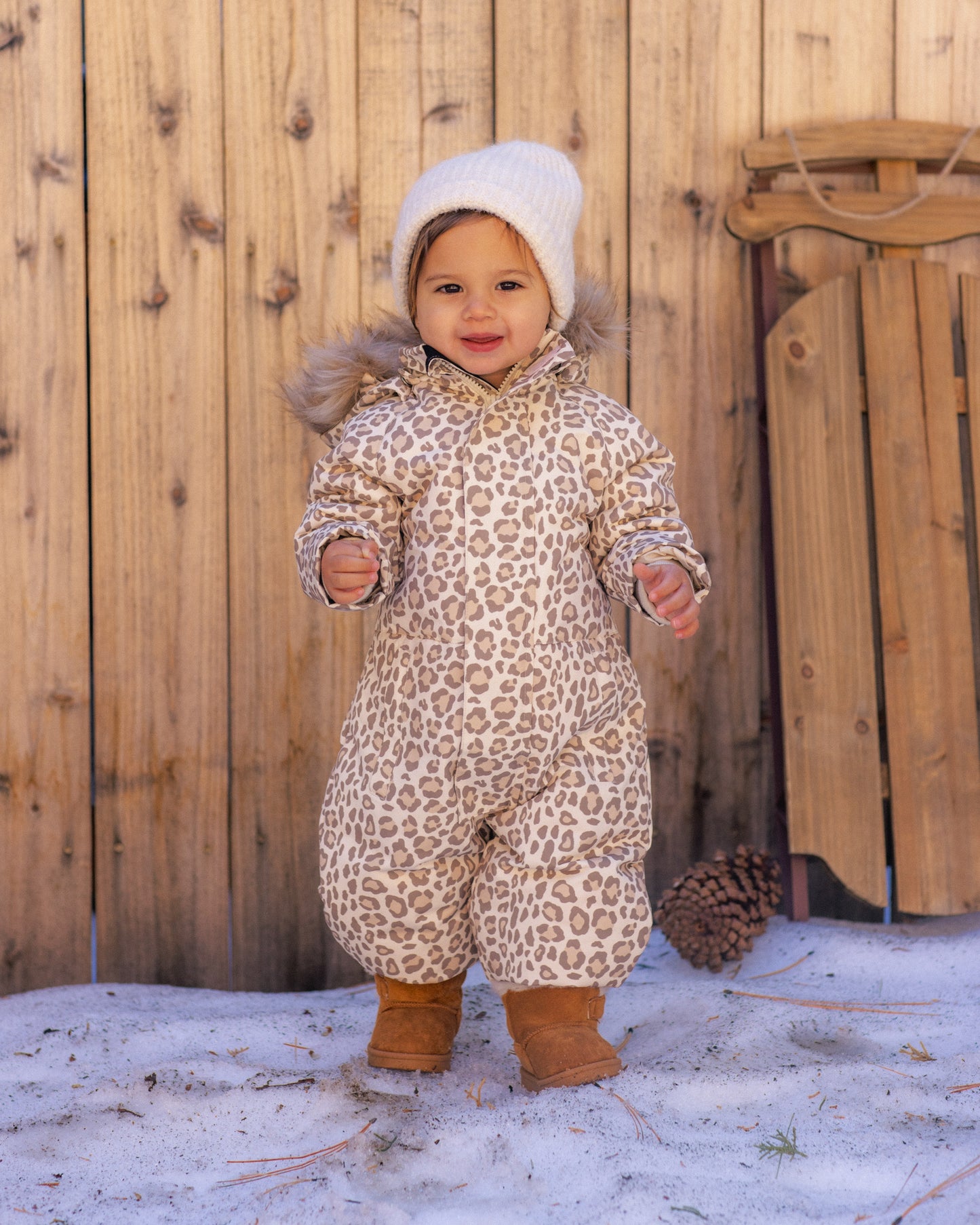 SKI SNOWSUIT || LEOPARD