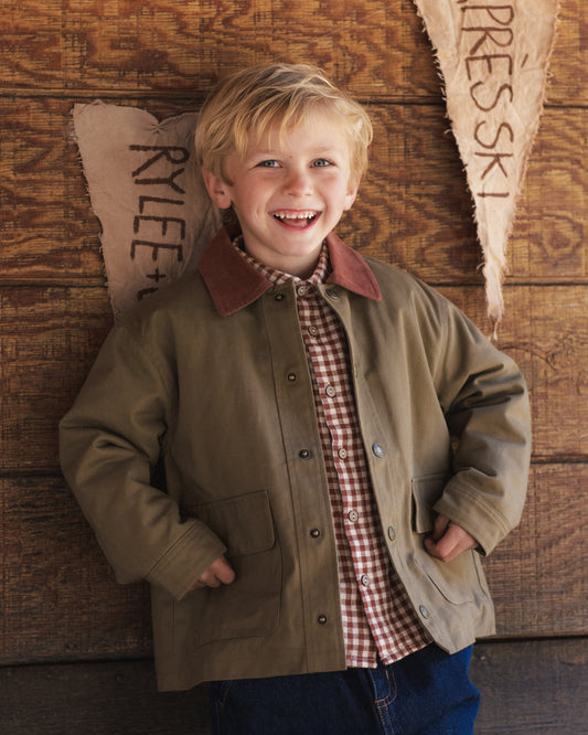 ALDER JACKET || OLIVE