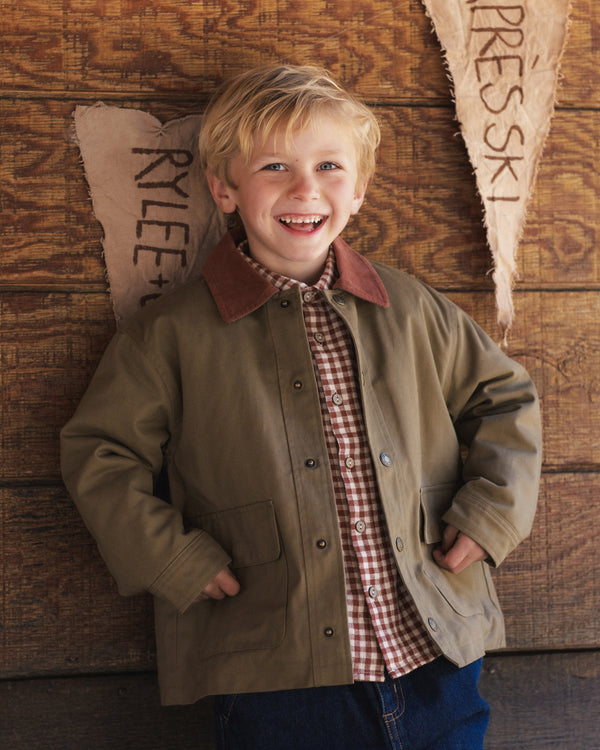 ALDER JACKET || OLIVE