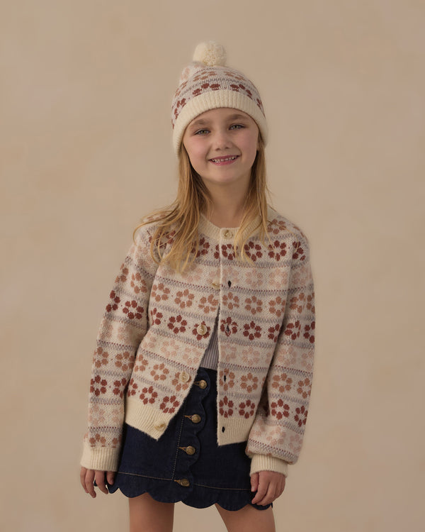 CHEYENNE CARDIGAN || FLOWER FAIR ISLE