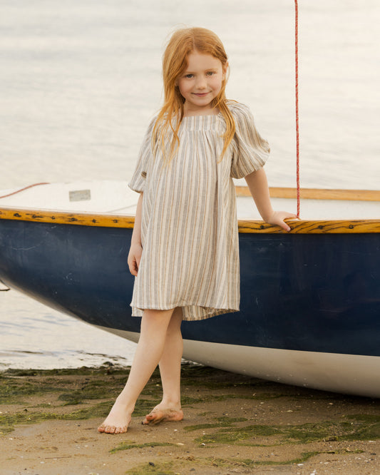 Talee Dress | Nautical Stripe