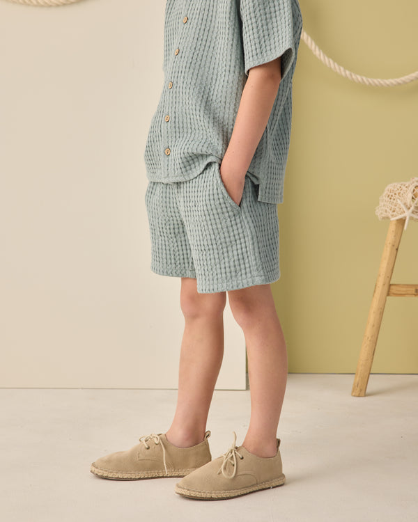 RELAXED SHORT || SEA GREEN