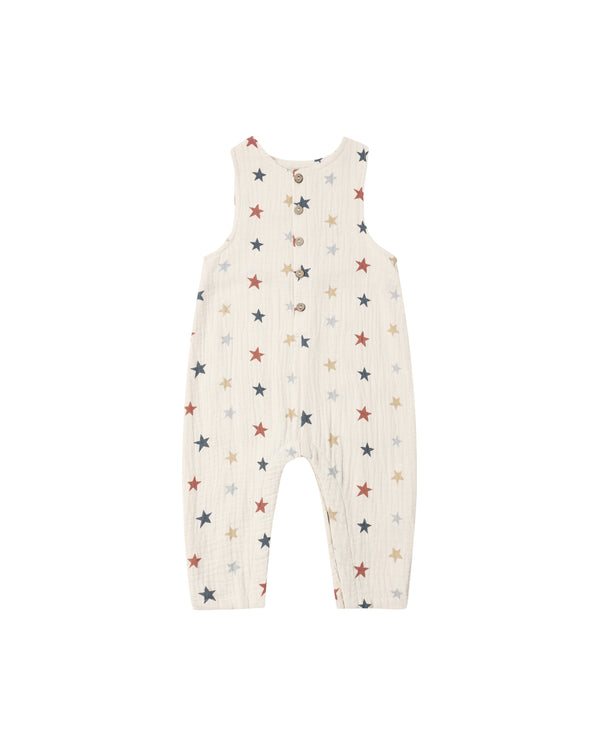 BUTTON JUMPSUIT || STARS