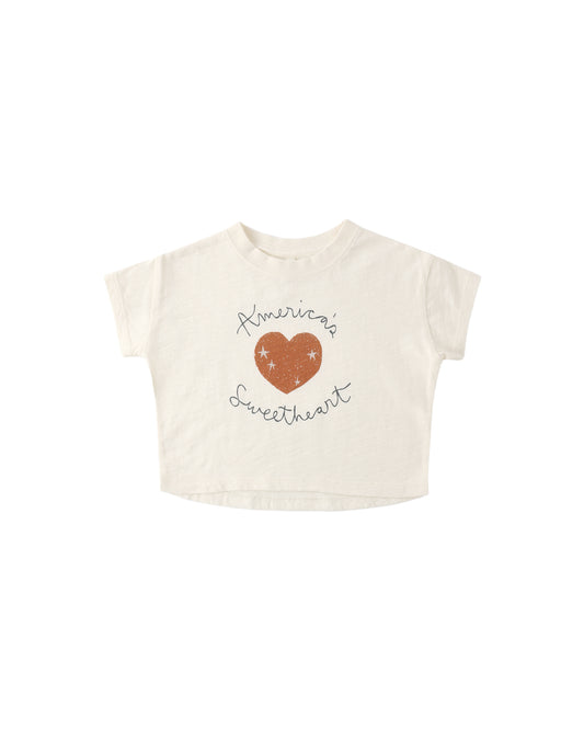 BOXY TEE || AMERICAS SWEETHEART