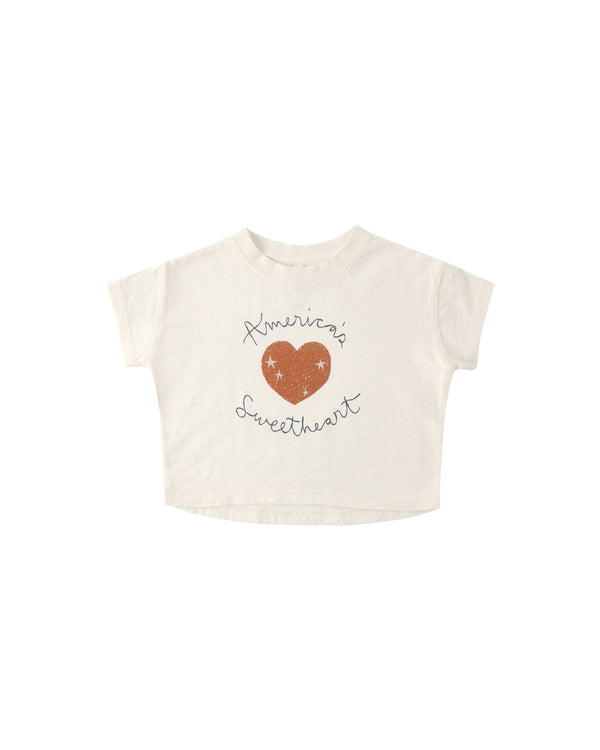 BOXY TEE || AMERICAS SWEETHEART