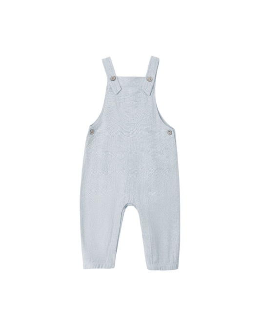 BABY OVERALL || HEATHERED LIGHT BLUE