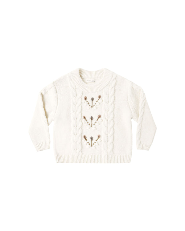 REAGAN SWEATER || NATURAL