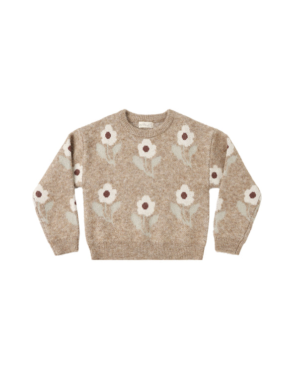 ASPEN SWEATER || FAWN FLOWER