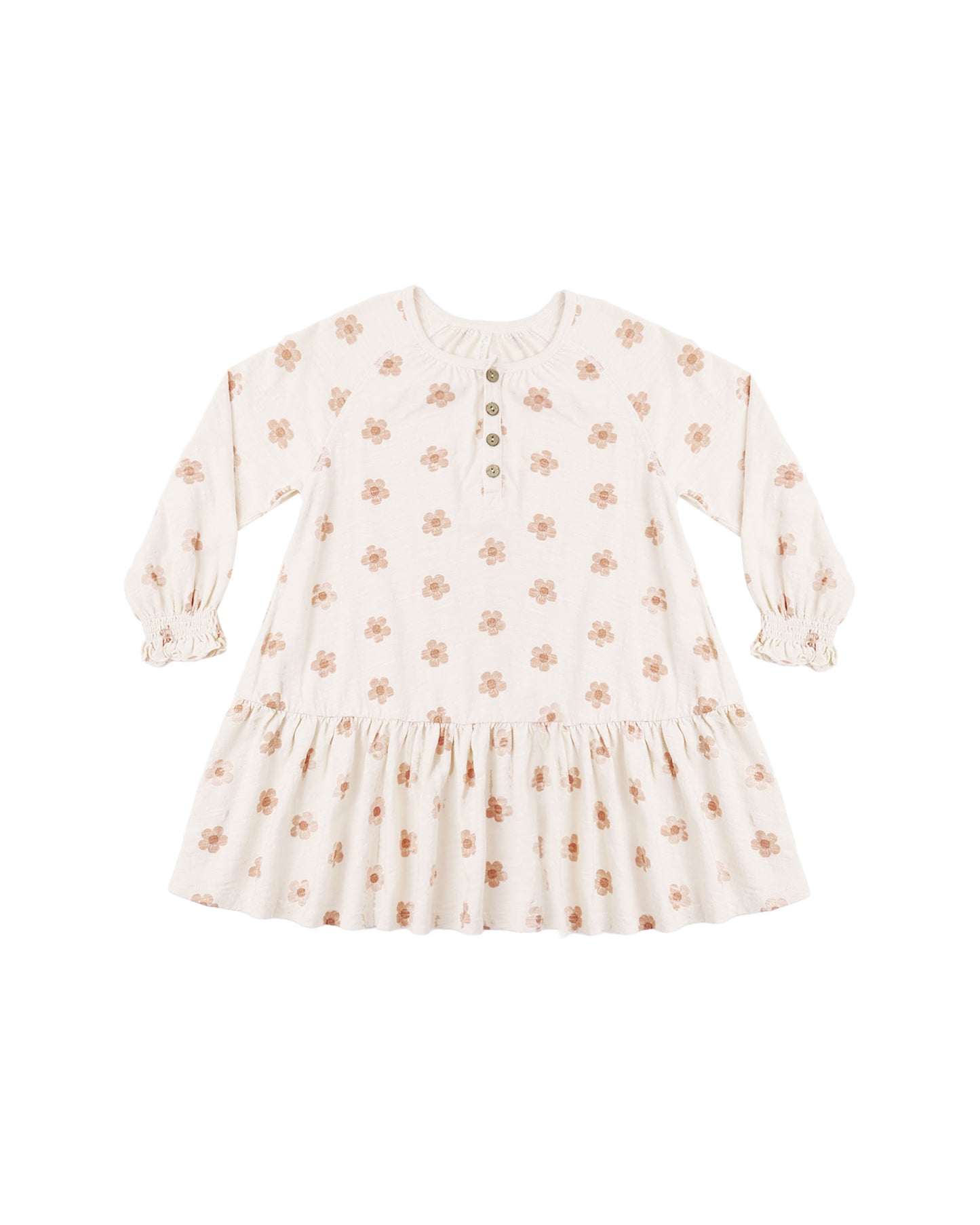 SWING DRESS || PINK DAISES