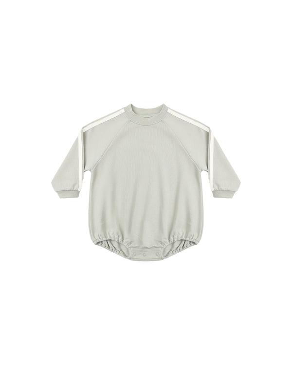 CREW NECK ROMPER || SAGE