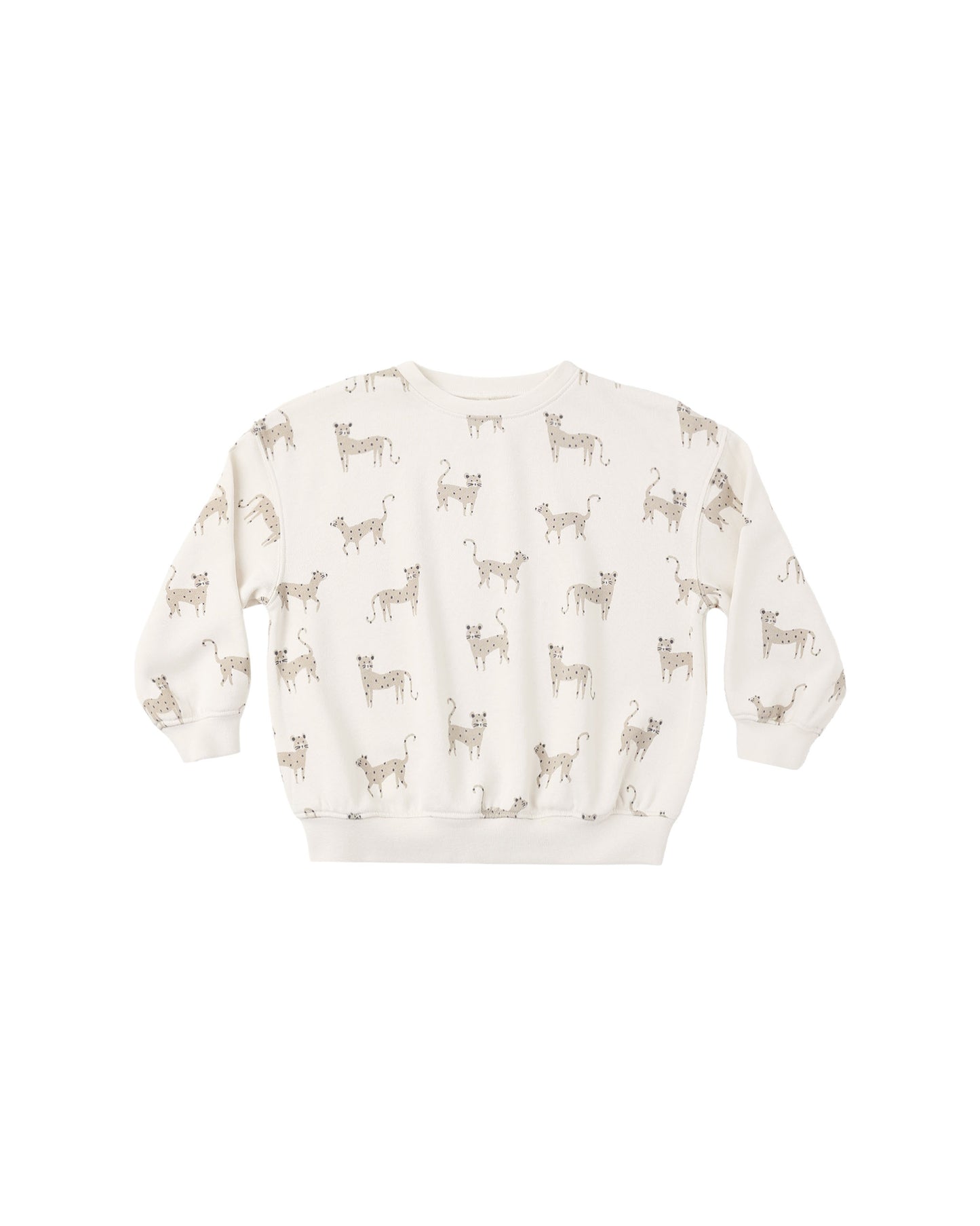 RELAXED SWEATSHIRT || LEOPARDS