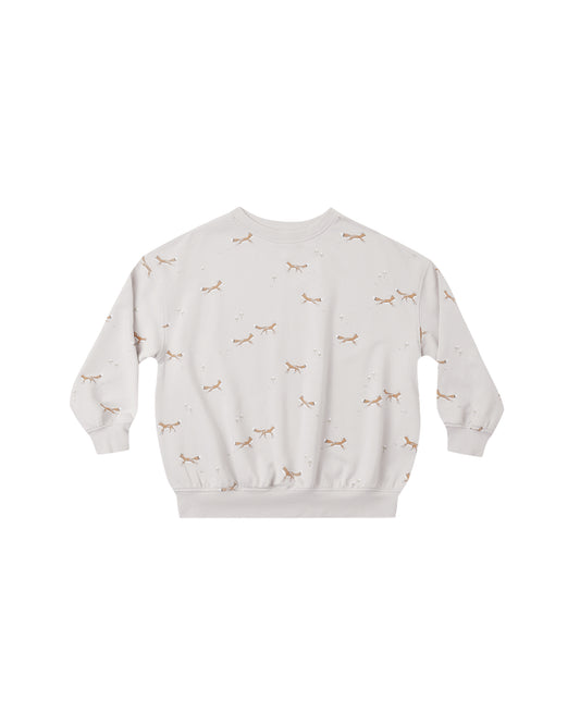 RELAXED SWEATSHIRT || FOXES
