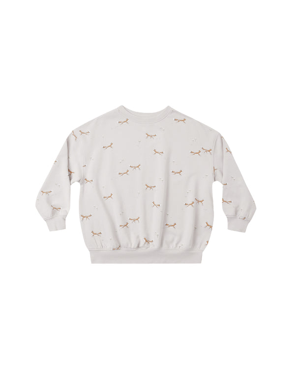 RELAXED SWEATSHIRT || FOXES
