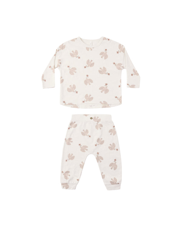 LONG SLEEVE TEE + PANT SET || SPARROWS