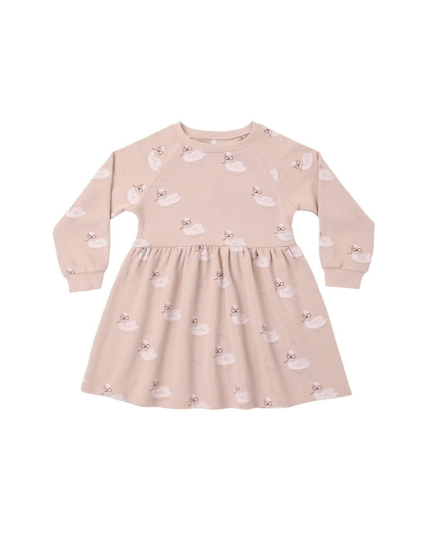 RAGLAN DRESS || SWANS